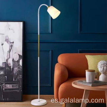 Lámpara de pie LED minimalista: luz de pie regulable